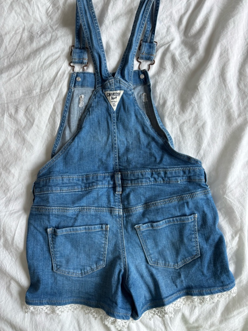 OshKosh B'gosh Light Blue Denim Shorts - Picture 4 of 4